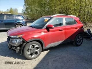 ✅ 2021 Hyundai Venue SEL • VIN: KMHRC8A39MU127054 • Lot: 52586765. Listed on Copart with 60,991 mi. Free auction sales archive from the USA and detailed vehicle history report at DreamBid. Image 1.