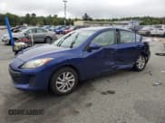 ✅ 2013 Mazda 3 i Touring • VIN: JM1BL1VP8D1755960 • Лот: 81210245. Опубликован ранее на Copart с пробегом Не указан. Бесплатный доступ к архиву аукционных продаж из США и подробный отчёт об истории автомобиля на DreamBid. Изображение 1.