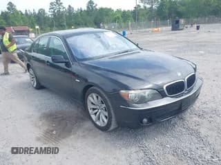 ✅ 2007 BMW 7 Series 750i • VIN: WBAHL83527DT10280 • Lot: 42195930. Wystawiony na IAAI z przebiegiem 80 971 mil. Bezpłatny archiwum sprzedaży aukcyjnych z USA i szczegółowy raport historii pojazdu na DreamBid. Zdjęcie 1.