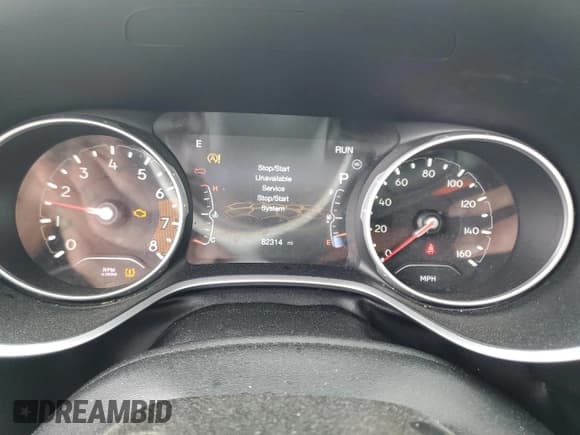 ✅ 2019 Jeep Compass Latitude • VIN: 3C4NJCBB3KT658145 • Lot: 58084875. Listed on Copart with 82,314 mi. Free auction sales archive from the USA and detailed vehicle history report at DreamBid. Image 9.