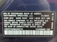 ✅ 2014 Volkswagen Passat S • VIN: 1VWAT7A38EC063718 • Lot: 86161495. Listed on Copart with 136,433 mi. Free auction sales archive from the USA and detailed vehicle history report at DreamBid. Image 12.