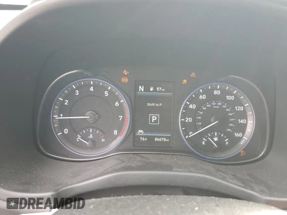 ✅ 2021 Hyundai Kona Night Edition • VIN: KM8K63A51MU701143 • Лот: 70158895. Опубликован ранее на Copart с пробегом 86 678 миль. Бесплатный доступ к архиву аукционных продаж из США и подробный отчёт об истории автомобиля на DreamBid. Изображение 9.