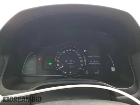 2017 Hyundai Ioniq Limited z VIN KMHC85LC5HU035917, wystawiony jako Copart lot #68335844 z przebiegiem 134 831 mil mil oraz Nie do naprawy • Non repairable. Historia ofert i sprzedaży dostępna na DreamBid. Obrazek 9.