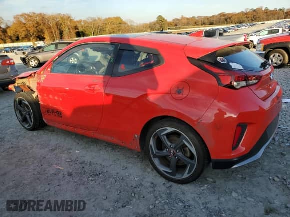 2019 Hyundai Veloster Turbo z VIN KMHTH6AB6KU013559, wystawiony jako Copart lot #85124164 z przebiegiem 62 323 mil mil oraz Szkoda całkowita • Salvage title. Historia ofert i sprzedaży dostępna na DreamBid. Obrazek 2.