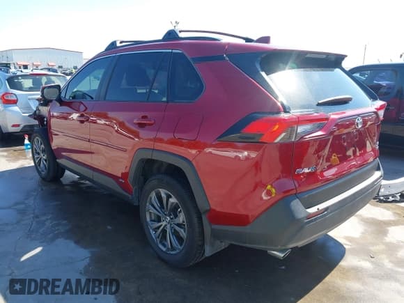 ✅ 2025 Toyota RAV4 Hybrid XLE Premium • VIN: 4T3B6RFVXSU176051 • Lot: 43315059. Listed on IAAI with 12,461 mi. Free auction sales archive from the USA and detailed vehicle history report at DreamBid. Image 3.