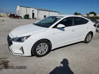 2019 Hyundai Elantra SE z VIN 5NPD74LF3KH466788, wystawiony jako Copart lot #86709055 z przebiegiem 117 860 mil mil oraz Szkoda całkowita • Salvage title. Historia ofert i sprzedaży dostępna na DreamBid. Obrazek 1.