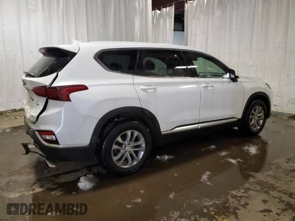 2019 Hyundai Santa Fe SEL z VIN 5NMS3CAD7KH075431, wystawiony jako Copart lot #38396063 z przebiegiem 48 513 mil mil oraz . Historia ofert i sprzedaży dostępna na DreamBid. Obrazek 3.