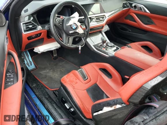 ✅ 2022 BMW M4 Competition xDrive • VIN: WBS33BA04NCJ86672 • Lot: 37588104. Listed on Copart with Not provided. Free auction sales archive from the USA and detailed vehicle history report at DreamBid. Image 8.