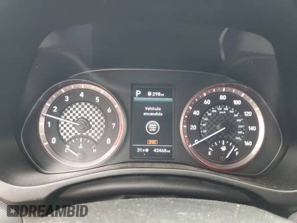 2019 Hyundai Veloster Premium z VIN KMHTG6AF6KU010831, wystawiony jako Copart lot #41660505 z przebiegiem 43 468 mil mil oraz Szkoda całkowita • Salvage title. Historia ofert i sprzedaży dostępna na DreamBid. Obrazek 9.