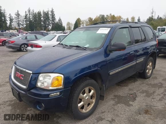 ✅ 2002 GMC Envoy SLT • VIN: 1GKDT13S522247392 • Lot: 43523641. Wystawiony na IAAI z przebiegiem 165 798 mil. Bezpłatny archiwum sprzedaży aukcyjnych z USA i szczegółowy raport historii pojazdu na DreamBid. Zdjęcie 2.