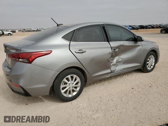 ✅ 2022 Hyundai Accent SEL • VIN: 3KPC24A65NE170869 • Лот: 44555865. Опубликован ранее на Copart с пробегом 28 970 миль. Бесплатный доступ к архиву аукционных продаж из США и подробный отчёт об истории автомобиля на DreamBid. Изображение 3.