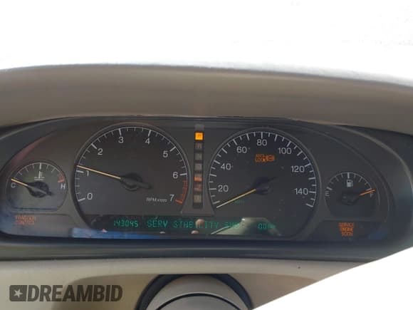 ✅ 2002 Cadillac Eldorado ESC • VIN: 1G6EL12Y52B105388 • Lot: 42423318. Listed on IAAI with 143,045 mi. Free auction sales archive from the USA and detailed vehicle history report at DreamBid. Image 7.