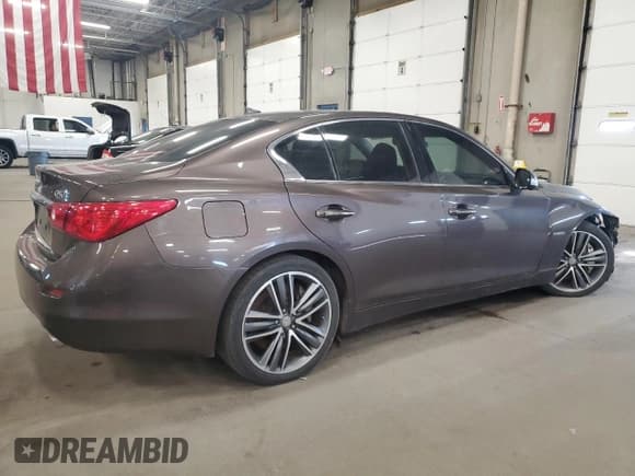 ✅ 2014 Infiniti Q50 Hybrid Sport • VIN: JN1AV7AR3EM700559 • Lot: 86533385. Wystawiony na Copart z przebiegiem 195 221 mil. Bezpłatny archiwum sprzedaży aukcyjnych z USA i szczegółowy raport historii pojazdu na DreamBid. Zdjęcie 3.