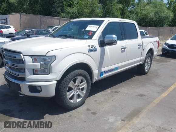 ✅ 2017 Ford F-150 XL • VIN: 1FTEW1EF8HFC09583 • Lot: 42562854. Listed on IAAI with 183,016 mi. Free auction sales archive from the USA and detailed vehicle history report at DreamBid. Image 2.