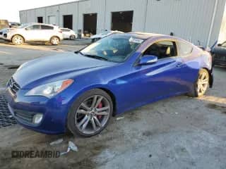2012 Hyundai Genesis Coupe Grand Touring with VIN KMHHU6KH6CU079325, listed as a Copart auction lot 82281454 with 81,096 mi miles and Salvage title. Bid and sale history available at DreamBid. Image 1.