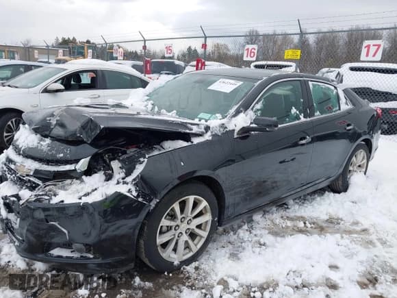 ✅ 2015 Chevrolet Malibu LTZ • VIN: 1G11F5SL7FF280067 • Lot: 43622449. Listed on IAAI with 106,803 mi. Free auction sales archive from the USA and detailed vehicle history report at DreamBid. Image 2.
