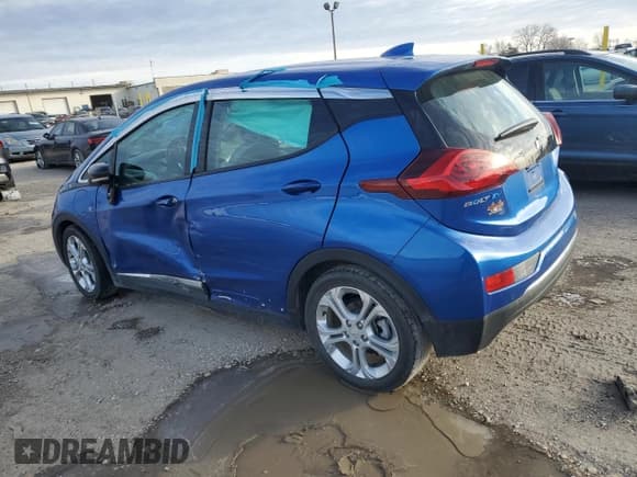 ✅ 2021 Chevrolet Bolt EV LT • VIN: 1G1FY6S0XM4112850 • Лот: 43801985. Опубликован ранее на Copart с пробегом 44 491 миль. Бесплатный доступ к архиву аукционных продаж из США и подробный отчёт об истории автомобиля на DreamBid. Изображение 2.