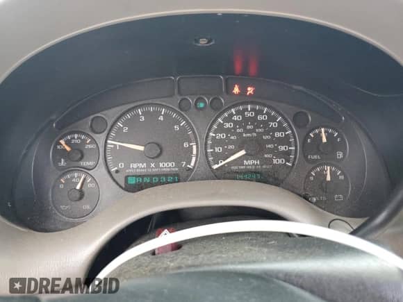 2002 Chevrolet S-10 LS with VIN 1GCCS145528106855, listed as a Copart auction lot 60869495 with 144,247 mi miles and Salvage title. Bid and sale history available at DreamBid. Image 9.