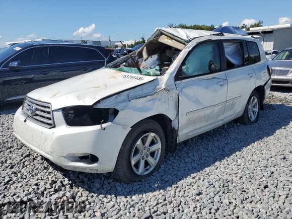 ✅ 2009 Toyota Highlander • VIN: JTEDS41AX92092211 • Lot: 83766335. Listed on Copart with Not provided. Free auction sales archive from the USA and detailed vehicle history report at DreamBid. Image 1.