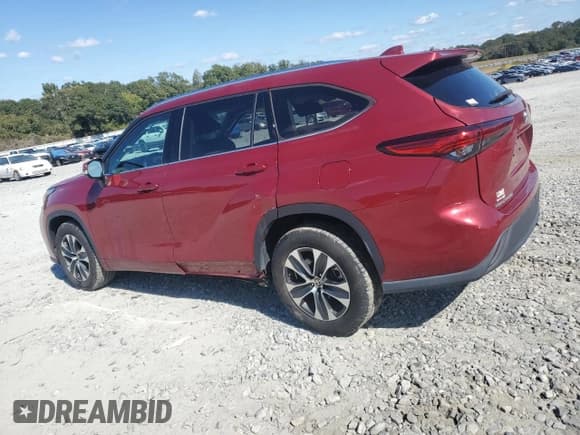 ✅ 2020 Toyota Highlander XLE • VIN: 5TDGZRAH2LS025335 • Lot: 86818545. Listed on Copart with 83,534 mi. Free auction sales archive from the USA and detailed vehicle history report at DreamBid. Image 2.