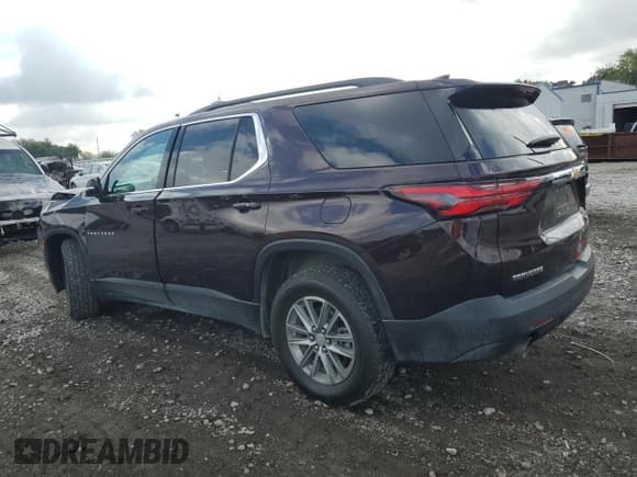 ✅ 2023 Chevrolet Traverse LT • VIN: 1GNERHKW1PJ192455 • Lot: 84272665. Listed on Copart with 51,555 mi. Free auction sales archive from the USA and detailed vehicle history report at DreamBid. Image 2.