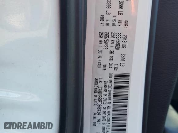 ✅ 2015 Dodge Durango SXT • VIN: 1C4RDHAG9FC946434 • Lot: 87368585. Wystawiony na Copart z przebiegiem 138 051 mil. Bezpłatny archiwum sprzedaży aukcyjnych z USA i szczegółowy raport historii pojazdu na DreamBid. Zdjęcie 12.