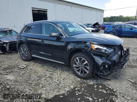 ✅ 2021 Audi Q5 Premium • VIN: WA1AAAFY9M2003648 • Lot: 61193245. Listed on Copart with 38,211 mi. Free auction sales archive from the USA and detailed vehicle history report at DreamBid. Image 4.