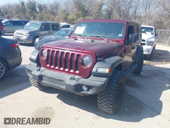 ✅ 2022 Jeep Wrangler Unlimited High Tide • VIN: 1C4HJXDG1NW119356 • Lot: 41525063. Listed on IAAI with 18,025 mi. Free auction sales archive from the USA and detailed vehicle history report at DreamBid. Image 17.