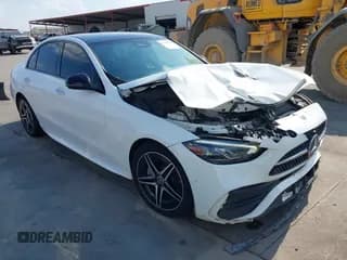 ✅ 2024 Mercedes-Benz C 300 • VIN: W1KAF4HB6RR158258 • Lot: 43367294. Wystawiony na IAAI z przebiegiem 76 319 mil. Bezpłatny archiwum sprzedaży aukcyjnych z USA i szczegółowy raport historii pojazdu na DreamBid. Zdjęcie 1.