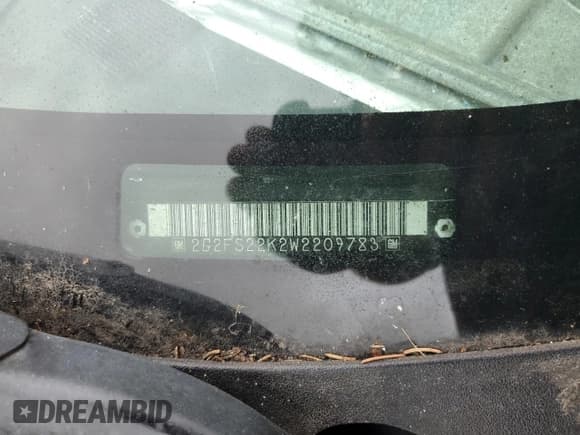 ✅ 1998 Pontiac Firebird Firebird • VIN: 2G2FS22K2W2209783 • Lot: 69790445. Wystawiony na Copart z przebiegiem Nie podano. Bezpłatny archiwum sprzedaży aukcyjnych z USA i szczegółowy raport historii pojazdu na DreamBid. Zdjęcie 12.