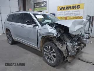 ✅ 2021 Jeep Grand Cherokee Overland • VIN: 1C4RJKDG3M8119823 • Лот: 42163425. Опубликован ранее на IAAI с пробегом 54 560 миль. Бесплатный доступ к архиву аукционных продаж из США и подробный отчёт об истории автомобиля на DreamBid. Изображение 1.
