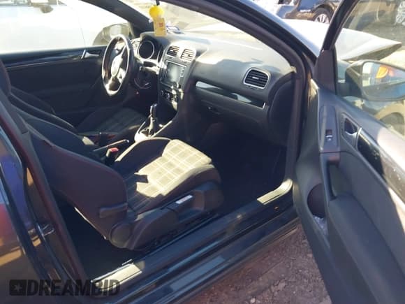 ✅ 2012 Volkswagen Golf GTI w/Conv & Sunroof • VIN: WVWEV7AJ6CW161963 • Lot: 41398810. Listed on IAAI with 172,582 mi. Free auction sales archive from the USA and detailed vehicle history report at DreamBid. Image 5.