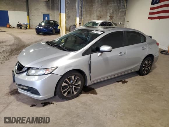 ✅ 2014 Honda Civic EX • VIN: 19XFB2F87EE205150 • Лот: 91842775. Опубликован ранее на Copart с пробегом 131 909 миль. Бесплатный доступ к архиву аукционных продаж из США и подробный отчёт об истории автомобиля на DreamBid. Изображение 1.