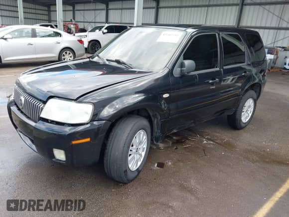 2006 Mercury Mariner Luxury with VIN 4M2YU56106KJ09196, listed as a IAAI auction lot 43307535 with 208,433 mi miles and . Bid and sale history available at DreamBid. Image 2.