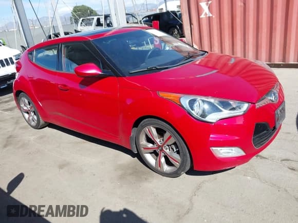✅ 2013 Hyundai Veloster w/Black Int • VIN: KMHTC6AD1DU118187 • Лот: 43417935. Опубликован ранее на IAAI с пробегом 125 169 миль. Бесплатный доступ к архиву аукционных продаж из США и подробный отчёт об истории автомобиля на DreamBid. Изображение 1.
