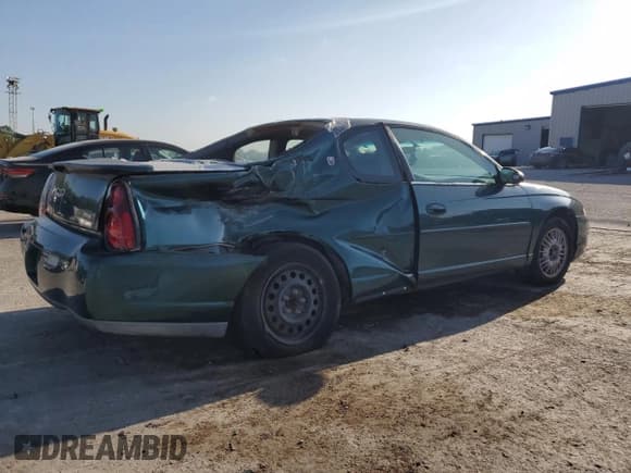 ✅ 2001 Chevrolet Monte Carlo LS • VIN: 2G1WW12E019147118 • Lot: 65547515. Listed on Copart with 108,925 mi. Free auction sales archive from the USA and detailed vehicle history report at DreamBid. Image 3.