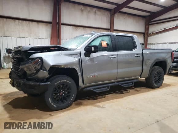 ✅ 2023 GMC Sierra 1500 AT4X • VIN: 3GTUUFEL5PG223359 • Лот: 46079415. Опубликован ранее на Copart с пробегом 45 143 миль. Бесплатный доступ к архиву аукционных продаж из США и подробный отчёт об истории автомобиля на DreamBid. Изображение 1.