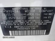 ✅ 2016 Hyundai Azera • VIN: KMHFG4JG3GA509539 • Lot: 42988761. Wystawiony na IAAI z przebiegiem 170 018 mil. Bezpłatny archiwum sprzedaży aukcyjnych z USA i szczegółowy raport historii pojazdu na DreamBid. Zdjęcie 9.