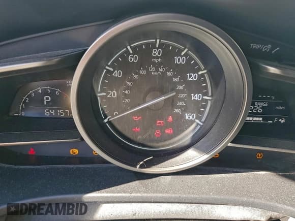 ✅ 2017 Mazda 3 Sport • VIN: JM1BN1K73H1141810 • Lot: 92309745. Listed on Copart with 64,157 mi. Free auction sales archive from the USA and detailed vehicle history report at DreamBid. Image 9.