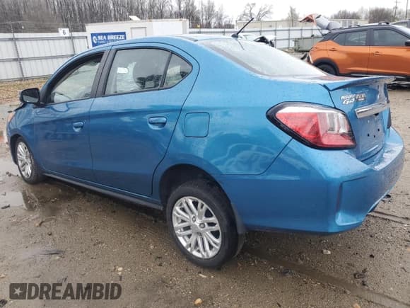 ✅ 2023 Mitsubishi Mirage SE • VIN: ML32FVFJ9PHF00471 • Лот: 49424495. Опубликован ранее на Copart с пробегом 66 570 миль. Бесплатный доступ к архиву аукционных продаж из США и подробный отчёт об истории автомобиля на DreamBid. Изображение 2.