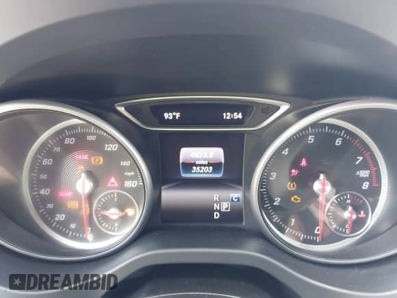 2017 Mercedes-Benz CLA 250 with VIN WDDSJ4EB0HN495604, listed as a IAAI auction lot 42728479 with 35,203 mi miles and . Bid and sale history available at DreamBid. Image 7.