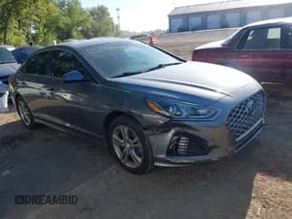 2019 Hyundai Sonata SEL z VIN 5NPE34AF7KH814725, wystawiony jako IAAI lot #43082545 z przebiegiem 65 629 mil mil oraz . Historia ofert i sprzedaży dostępna na DreamBid. Obrazek 1.