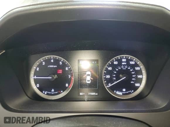 2015 Hyundai Sonata Sport с VIN 5NPE34AF3FH213673, выставлен на аукционе Copart как лот 59297665 с пробегом 77 584 миль миль и Списание • Salvage title. История ставок и продаж доступна на DreamBid. Изображение 9.