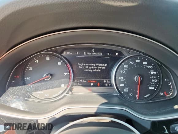 ✅ 2017 Audi Q7 Premium • VIN: WA1AAAF74HD005762 • Lot: 84458175. Listed on Copart with 249,753 mi. Free auction sales archive from the USA and detailed vehicle history report at DreamBid. Image 9.