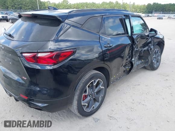 ✅ 2020 Chevrolet Blazer RS • VIN: 3GNKBERS6LS631120 • Лот: 43195479. Опубликован ранее на IAAI с пробегом 48 237 миль. Бесплатный доступ к архиву аукционных продаж из США и подробный отчёт об истории автомобиля на DreamBid. Изображение 4.