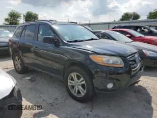 2011 Hyundai Santa Fe SE with VIN 5XYZH4AG8BG075688, listed as a Copart auction lot 66769474 with 179,518 mi miles and Salvage title. Bid and sale history available at DreamBid. Image 4.