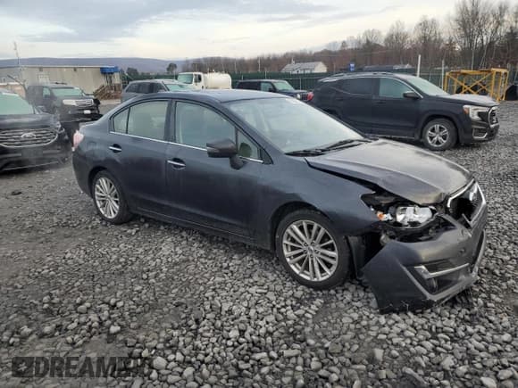 ✅ 2015 Subaru Impreza Limited • VIN: JF1GJAS66FH024340 • Lot: 93002645. Listed on Copart with 92,656 mi. Free auction sales archive from the USA and detailed vehicle history report at DreamBid. Image 4.