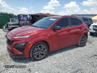 2022 Hyundai Kona N Line с VIN KM8K33A3XNU888231, выставлен на аукционе Copart как лот 66376305 с пробегом 50 482 миль миль и Чистый • Clean title. История ставок и продаж доступна на DreamBid. Изображение 1.