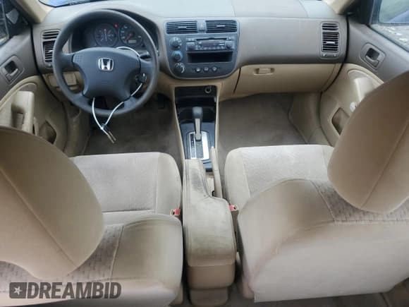 ✅ 2004 Honda Civic VP • VIN: 1HGES16334L015458 • Lot: 60672115. Listed on Copart with 157,970 mi. Free auction sales archive from the USA and detailed vehicle history report at DreamBid. Image 8.