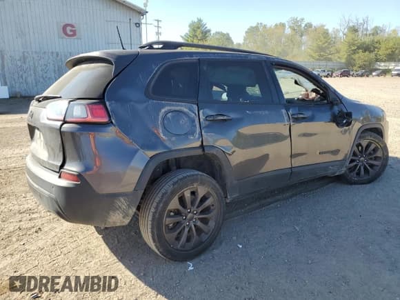 ✅ 2021 Jeep Cherokee 80th Anniversary • VIN: 1C4PJMMX7MD110861 • Lot: 81767005. Listed on Copart with 73,159 mi. Free auction sales archive from the USA and detailed vehicle history report at DreamBid. Image 3.